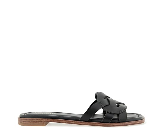 KENSIE-WOMENS RIMA SLIDE SANDAL