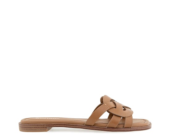 KENSIE-WOMENS RIMA SLIDE SANDAL