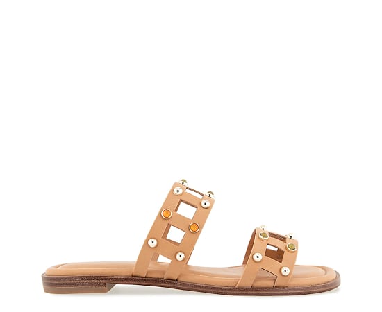 KENSIE-WOMENS ROSALY SLIDE SANDAL