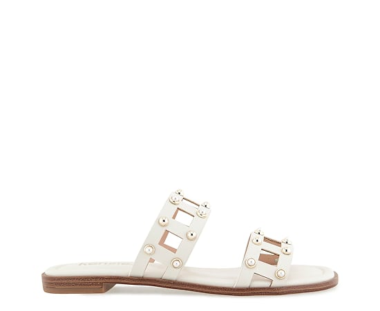KENSIE-WOMENS ROSALY SLIDE SANDAL