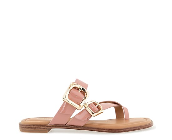 KENSIE-WOMENS RIRI SLIDE SANDAL