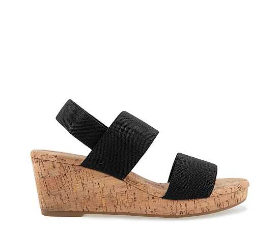 KENSIE-WOMENS JAKURA WEDGE SANDAL
