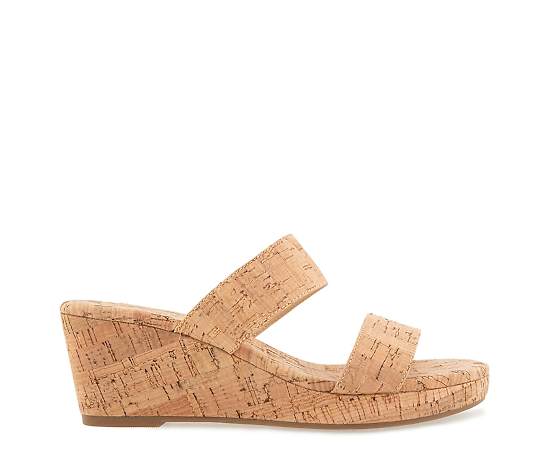 KENSIE-WOMENS JAZZLYN WEDGE SANDAL