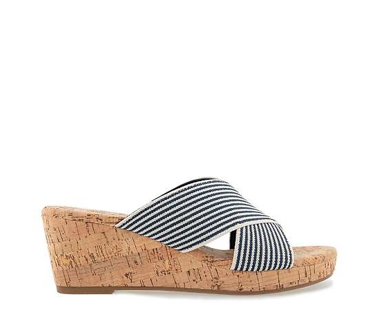 KENSIE-WOMENS JULIE WEDGE SANDAL