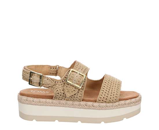 TOMS-WOMENS GIANA WEDGE SANDAL