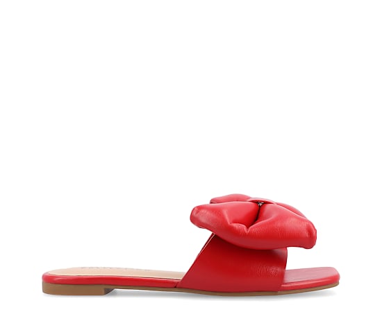 JOURNEE COLLECTION-WOMENS FAYRE SLIP ON SANDAL