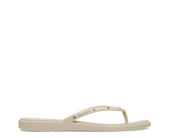 CROCS-WOMENS MIAMI STUDDED FLIP SANDAL