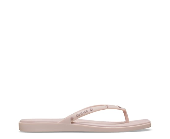 CROCS-WOMENS MIAMI STUDDED FLIP SANDAL