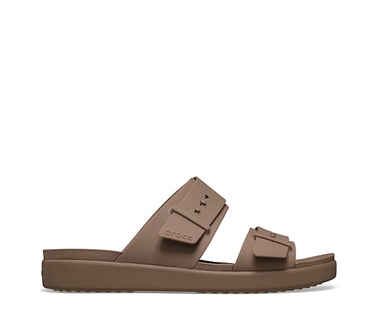 CROCS-WOMENS BROOKLYN BUCKLE LOW LOW SANDAL