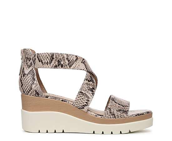 NATURAL SOUL BY NATURALIZER-WOMENS GOODTIMES WEDGE SANDAL