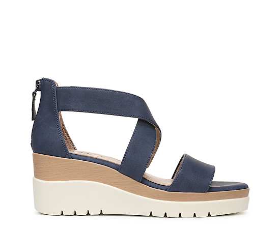 NATURAL SOUL BY NATURALIZER-WOMENS GOODTIMES WEDGE SANDAL
