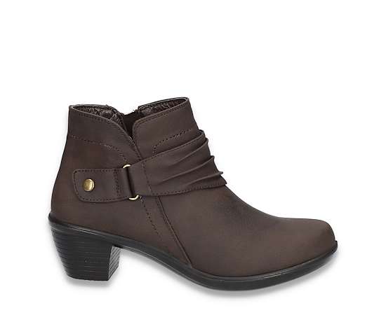 Easy Street Women's Damita Booties - Brown Matte