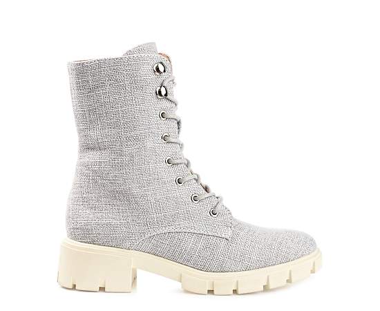 JOURNEE COLLECTION-WOMENS MADELYNN LACE UP BOOT