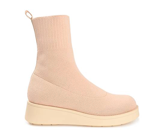 JOURNEE COLLECTION-WOMENS EBBY SLIP ON BOOT