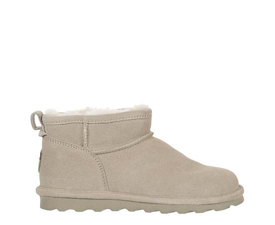 WOMENS SHORTY WATER RESISTANT FUR BOOT