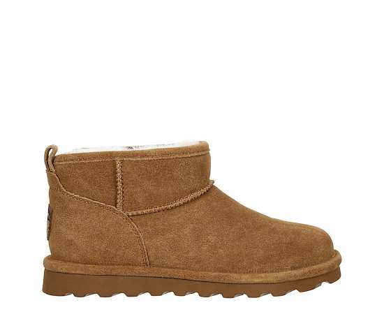WOMENS SHORTY WATER RESISTANT FUR BOOT