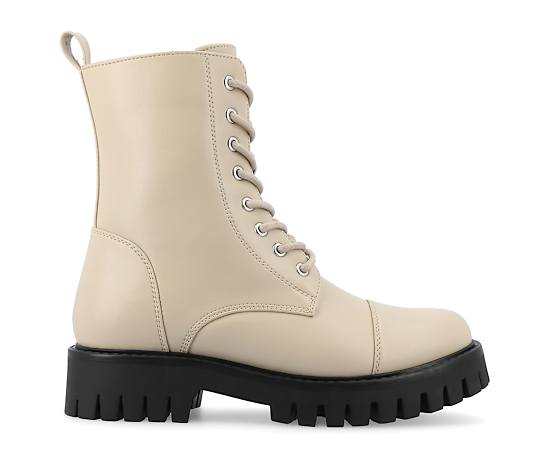 JOURNEE COLLECTION-WOMENS AALEY LACE UP BOOT