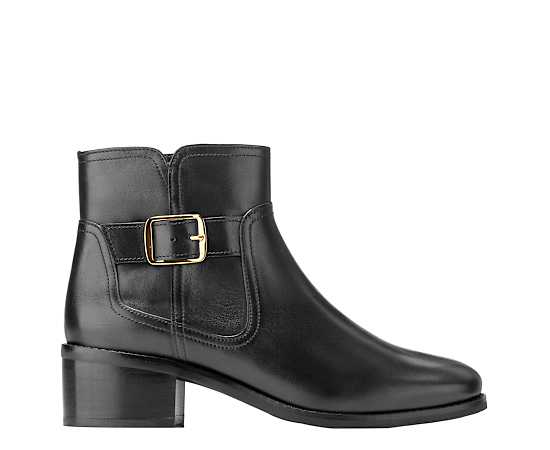 WOMENS THAYER BUCKLE ANKLE BOOT