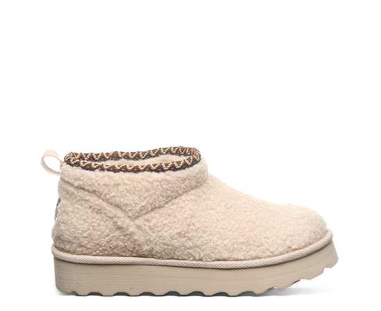 WOMENS SNUGGLE DAPHNE DECO FUR BOOT