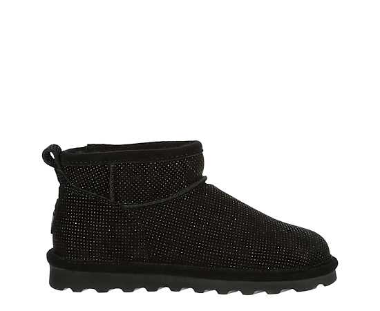 WOMENS SHORTY EXOTIC FUR BOOT