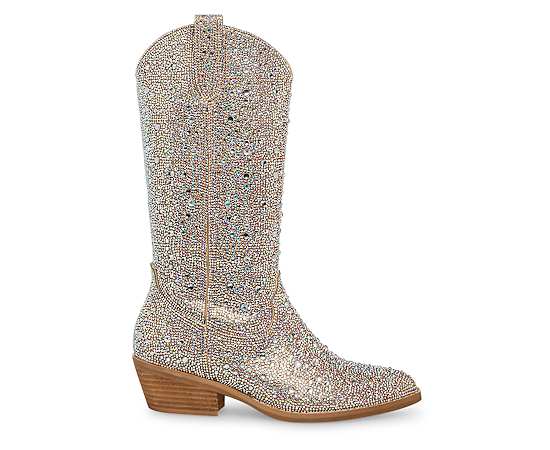 WOMENS REDFORD-R WIDE CALF WESTERN BOOT