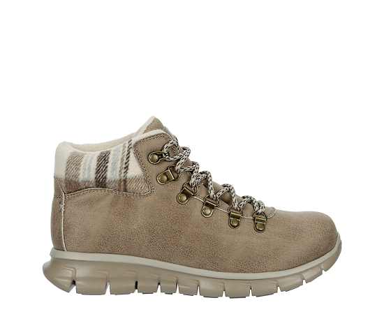 WOMENS SYNERGY- PLAID MOOD LACE-UP BOOT