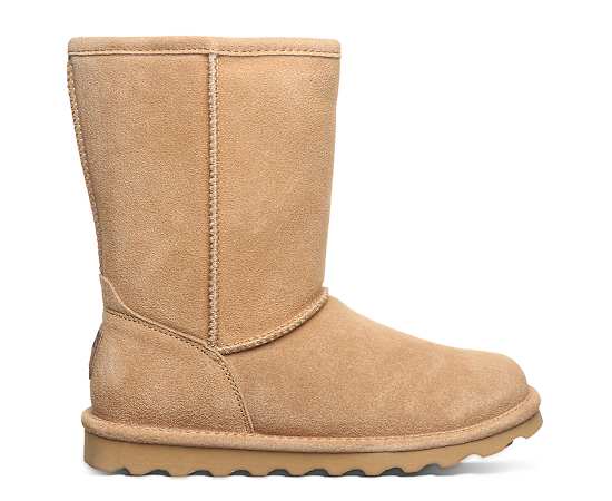 BEARPAW-WOMENS ELLE SHORT FUR BOOT