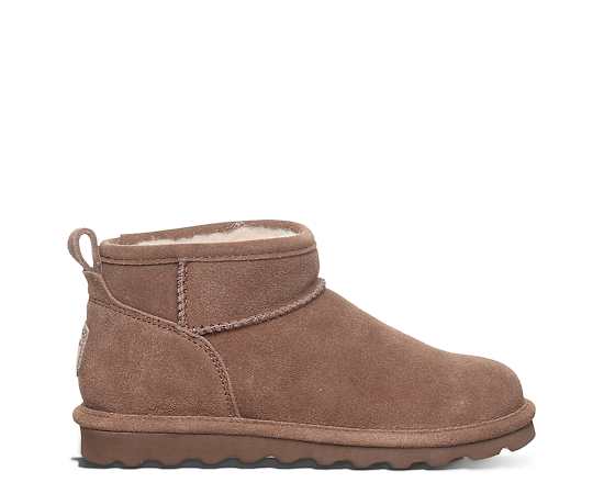 WOMENS SHORTY WATER RESISTANT FUR BOOT