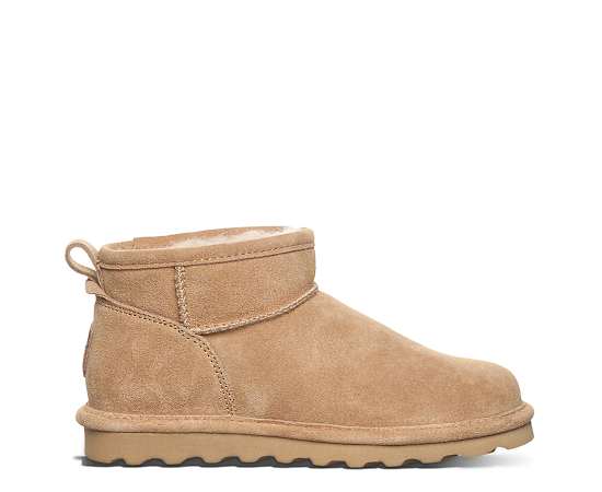 WOMENS SHORTY WATER RESISTANT FUR BOOT