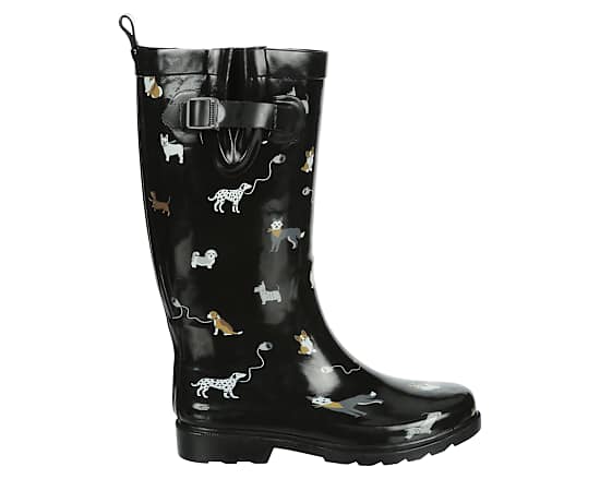 WOMENS CAT AND DOG RAIN BOOT