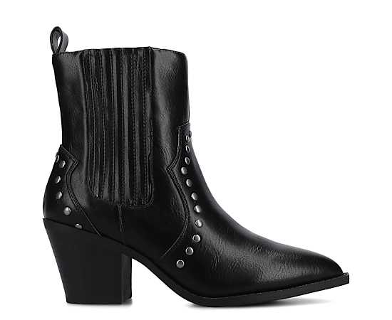 JOURNEE COLLECTION-WOMENS BRAYLEE WESTERN BOOT