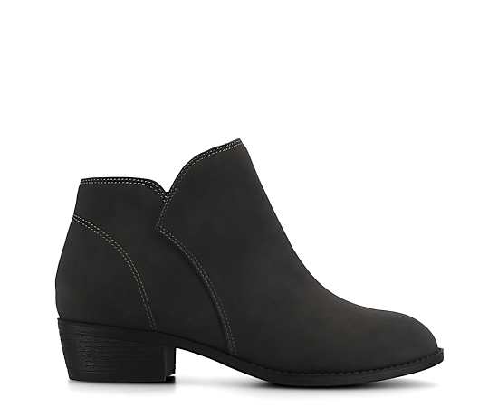 Journee Collection Women's Solarah Comfort Casual Ankle Booties - Gray