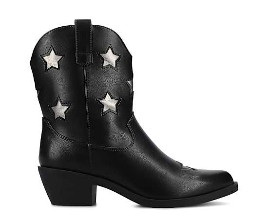 JOURNEE COLLECTION-WOMENS UNDERWOOD WESTERN BOOT