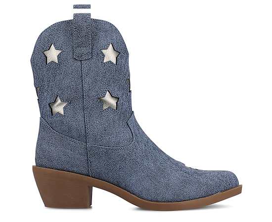 JOURNEE COLLECTION-WOMENS UNDERWOOD WESTERN BOOT