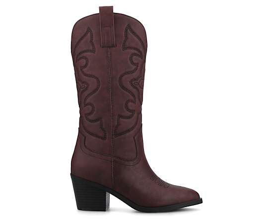 JOURNEE COLLECTION-WOMENS CHANTRY WESTERN BOOT