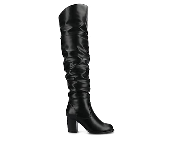 JOURNEE COLLECTION-WOMENS KAISON EXTRA WIDE CALF OVER THE KNEE BOOT