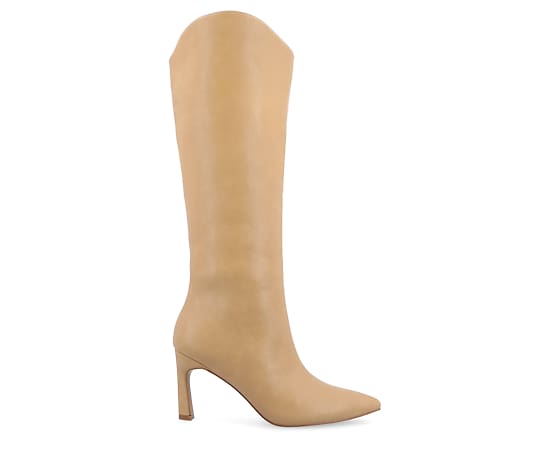 JOURNEE COLLECTION-WOMENS REHELA WIDE CALF TALL BOOT