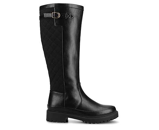 JOURNEE COLLECTION-WOMENS ZEMMIE WIDE CALF TALL BOOT
