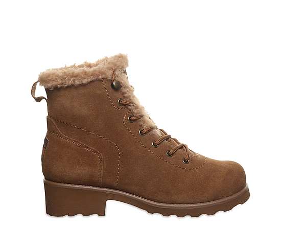 Bearpaw Caitlin Women's Lace-Up Boots, Size: 11, Hickory