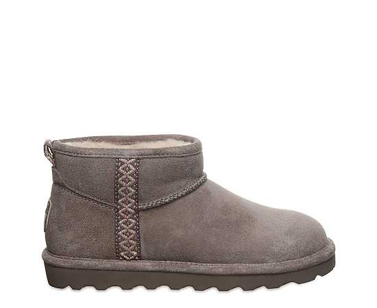 BEARPAW-WOMENS SHORTY DECO FUR BOOT