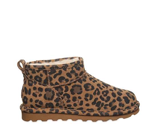 WOMENS SHORTY EXOTIC FUR BOOT