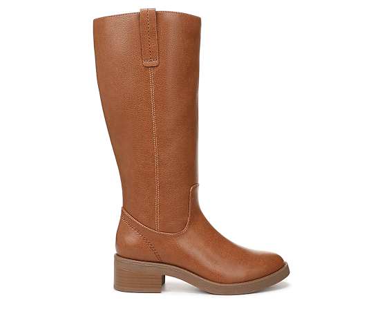LifeStride Brinley Tall Boot (Caramel Tan Faux Leather) 8.0 M