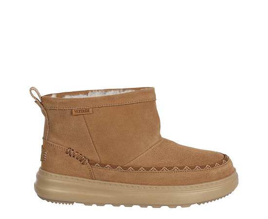 HEYDUDE-WOMENS REMI TOASTEE SUEDE BOOT