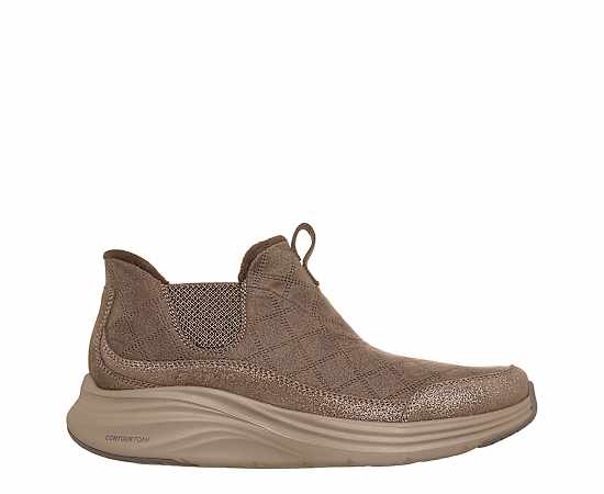 SKECHERS-WOMENS SLIP-INS CONTOUR FOAM COZY DASH BOOT