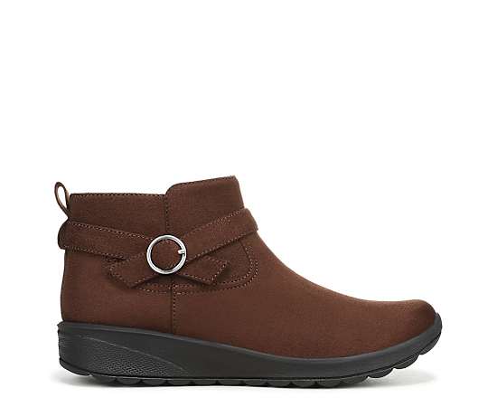 LifeStride with Bzees Technology Ankle Boots - Guilder - Tiramisu Brown - Size 7 1/2-w