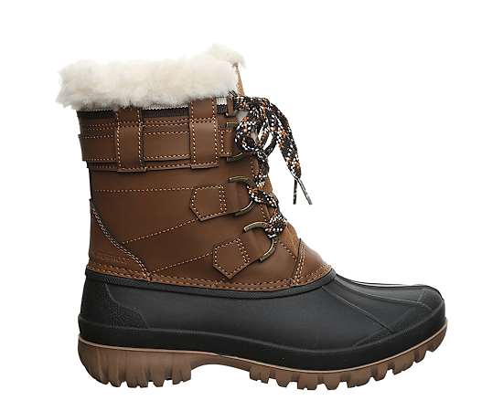 Bearpaw Women's Desi Waterproof Lace-Up Winter Boots - Hickory
