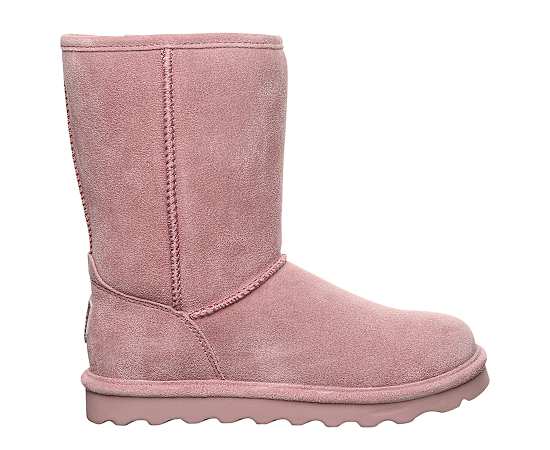 Bearpaw Women's Elle Round Toe Short Boots - Peony