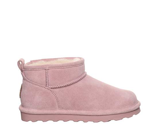 BEARPAW-WOMENS SHORTY FAUX FUR BOOT