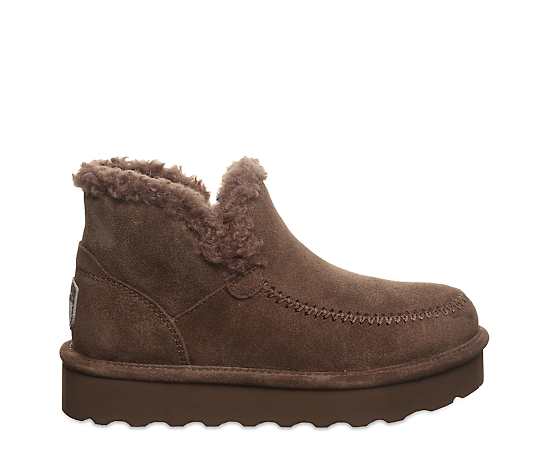 BEARPAW-WOMENS MAEVE FAUX FUR BOOT