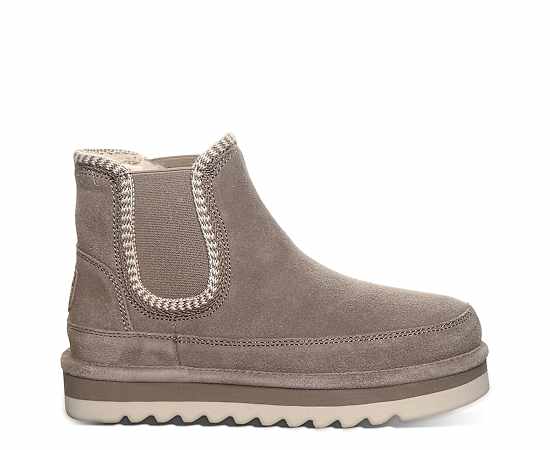 Bearpaw Women's Viola Platform Chelsea Slip-On Boots - Morel